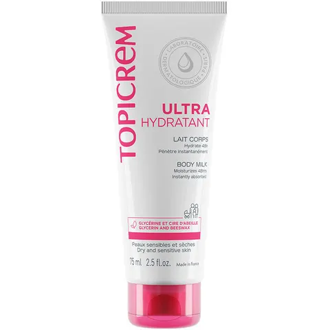 Topicrem Uh lait corporel ultra-hydratant 75 ml – image 1