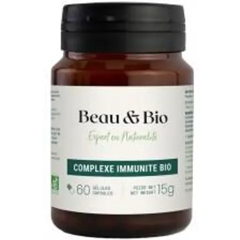 Beau & Bio le Complexe Immunité - Pot 60 gélules – image 1
