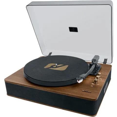 Muse Mt-106 Bt Wood / Tocadiscos Con Altavoces – imagen 1