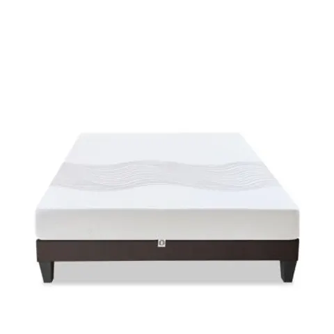 Ensemble Sensitive 160x200 cm Matelas Mousse + Sommier Bois – image 1