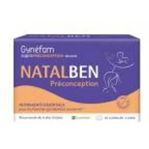 Effik Natalben Préconception 60 Capsules - Boîte 60 capsules – image 1