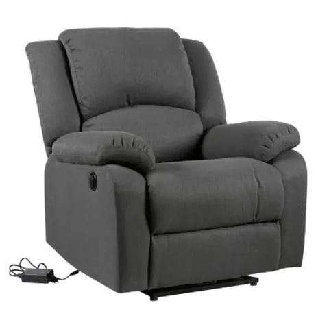 Fauteuil électrique inclinable CLOUD gris anthracite - HAPPY GARDEN – image 1