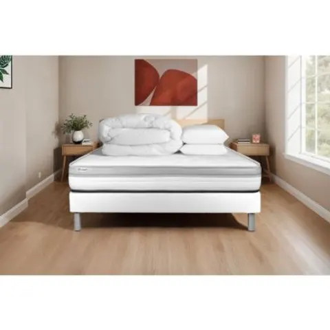 Vitalit Pack colchón blanco espuma 140 x 190 – imagen 1