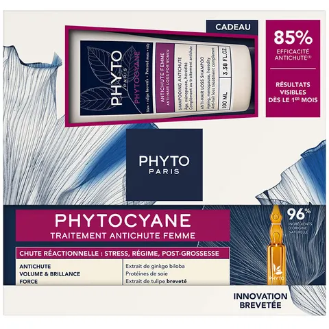 PHYTO cyane Pack Tratamiento Anticaída Reactiva Mujer – imagen 1