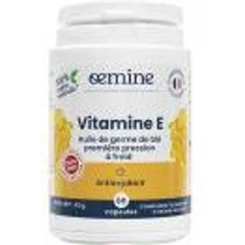 Oemine Vitamine E 60 Capsules - Pot 60 capsules – image 1