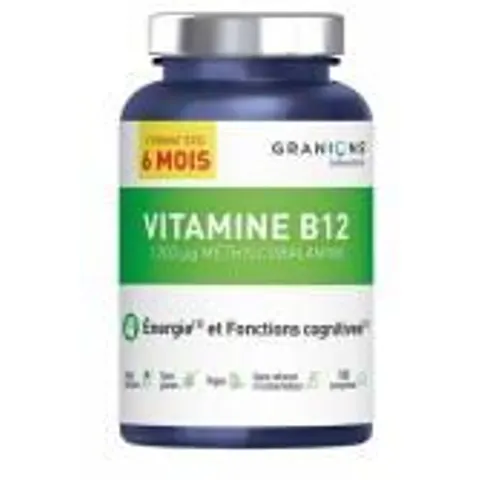 Granions Vitamine B12 180 Comprimés - Pot 180 comprimés – image 1