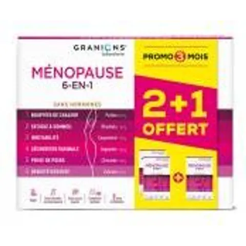 Granions Ménopause 6en1 180 Comprimés Sécables - Boîte – image 1