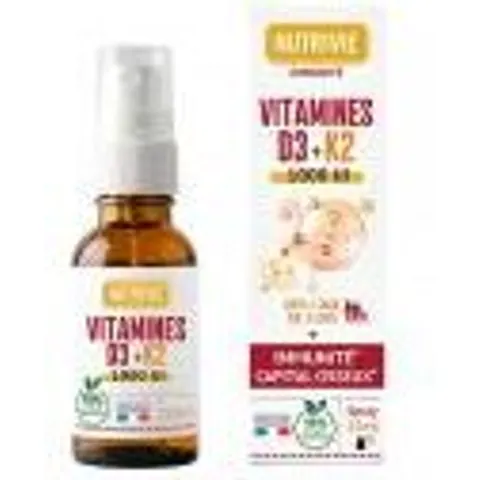 Nutrivie Spray Vitamines D3 + K2 15 ml - Spray 15 ml – image 1