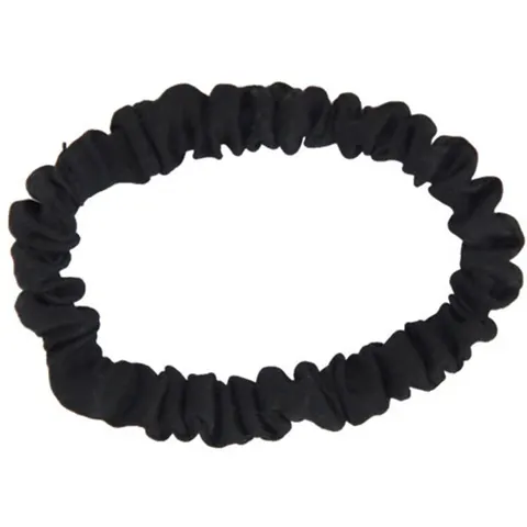 2 Piece BACHCA Silk scrunchies black – image 1