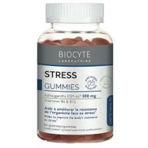 Biocyte Stress Gummies - Pot 60 gommes – image 1