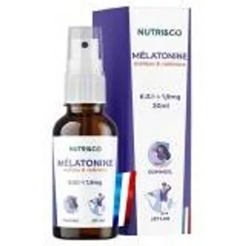 Nutri&Co; Mélatonine 20 ml - Flacon compte goutte 20 ml – image 1