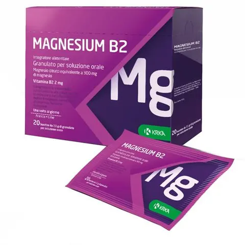 Magnesium B2 300/2mg 20 bustine – immagine 1