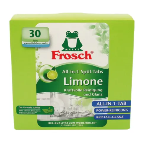 Frosch® Spülmaschinentabs Limone 30 St. – Bild 1