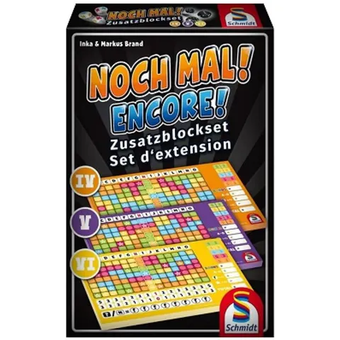 Schmidt Spiele Spiel Noch Mal /Encore - Zusatzblockset – Bild 1