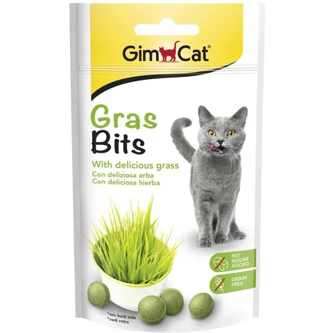 Gimcat Snack GrasBits 50 g – immagine 1