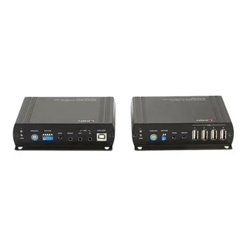 LINDY 140m Cat.6 DVI-D USB Audio RS232 – Bild 1