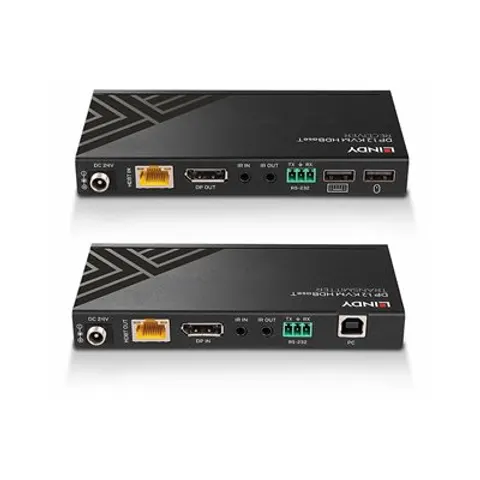 LINDY 150m Cat.6 DisplayPort 1.2 KVM Ext – Bild 1