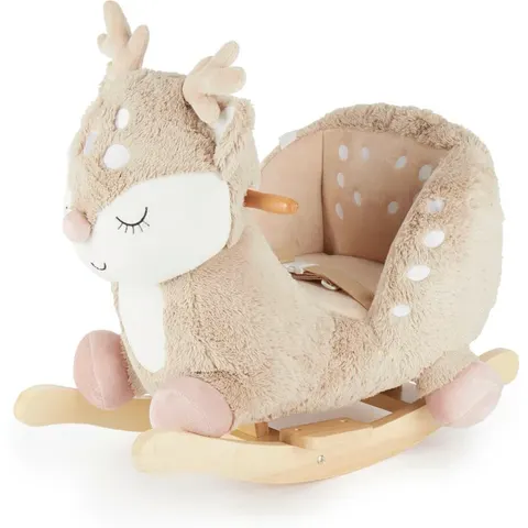 Bieco Schaukeltier Reh Ella – beige – Bild 1