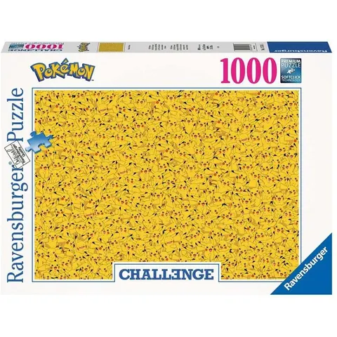 Puzzle Pikachu Challenge - 1000 Teile – Bild 1
