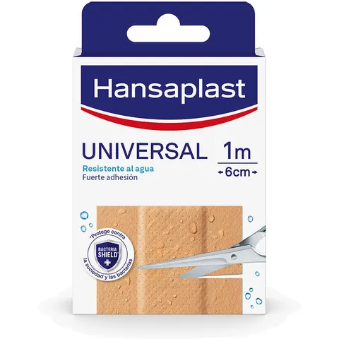 Hansaplast Universal Tira 1 m x 6 cm – imagen 1