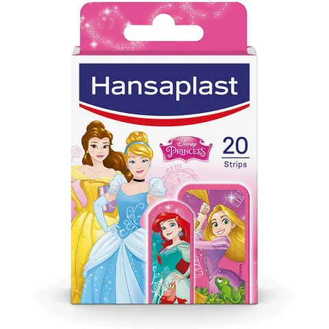 Hansaplast tiritas inf med princess 20 u – imagen 1