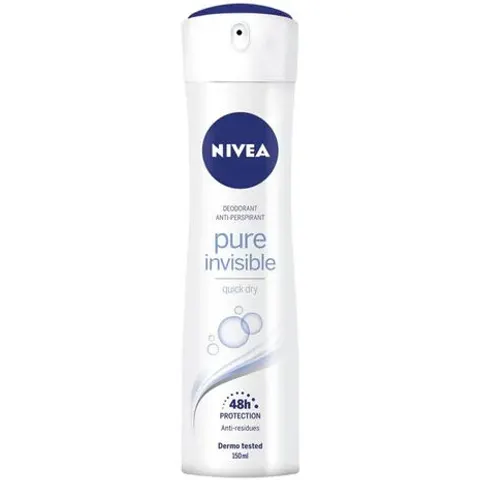 nivea deo pure invisible spray 150 ml – immagine 1