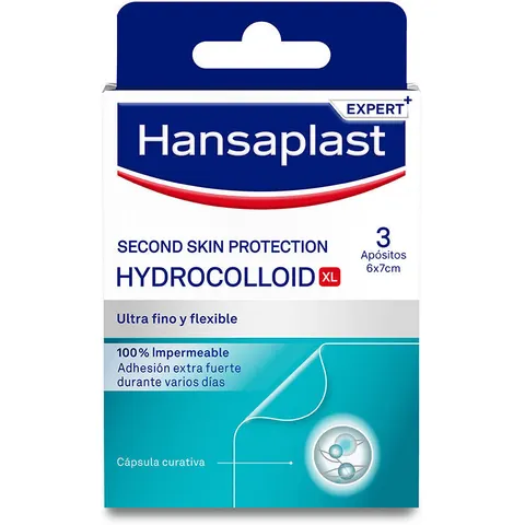 Hansaplast Second Skin Protection XL 3 apósitos – imagen 1