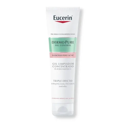 Eucerin Dermopure Triple Effect Cleansing Gel 400 ml – image 1