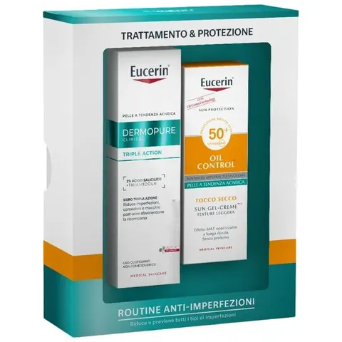 Eucerin Sun Routine Pack Sun Dermopure Clinical 2026 – immagine 1