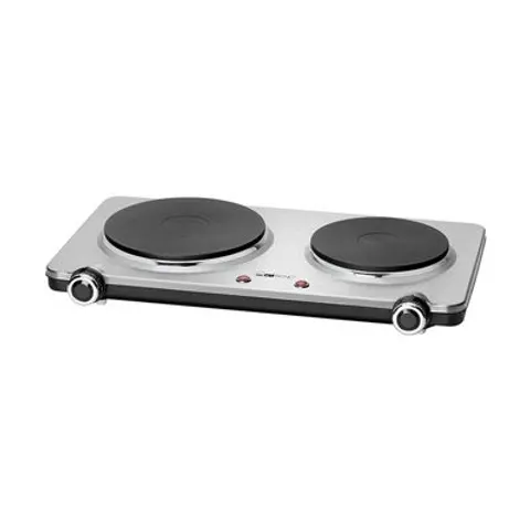 Double plaque de cuisson 2500W Clatronic DKP 3668 E – image 1