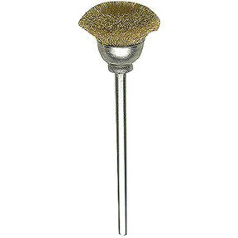 PROXXON 28963 - Brass brushes, cup shape, 2 pieces – image 1