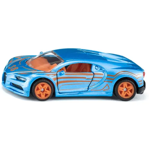 Modellauto Bugatti Chiron 1508 blau – Bild 1