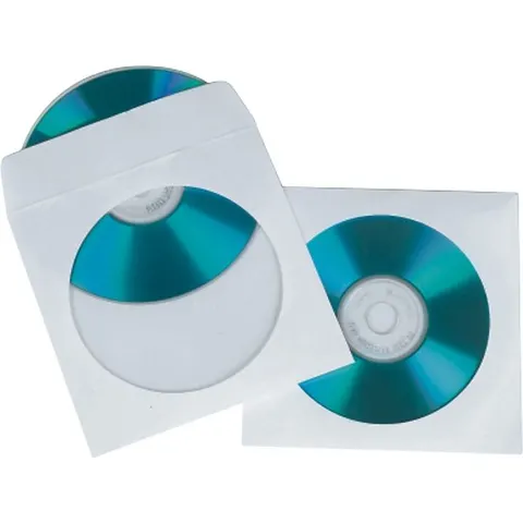 Hama Cd Sleeves Papier Wit 25 Stuks – afbeelding 1
