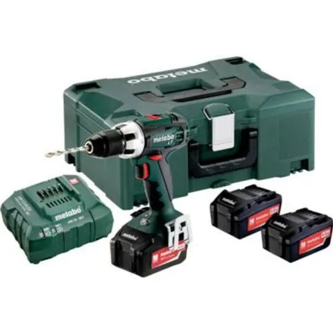 Metabo Accu-boorschroefmachine Bs 18 Lt Set – afbeelding 1
