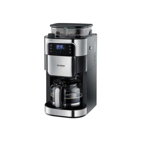 SEVERIN KA4813 Kaffeemaschine silber/schwarz – Bild 1