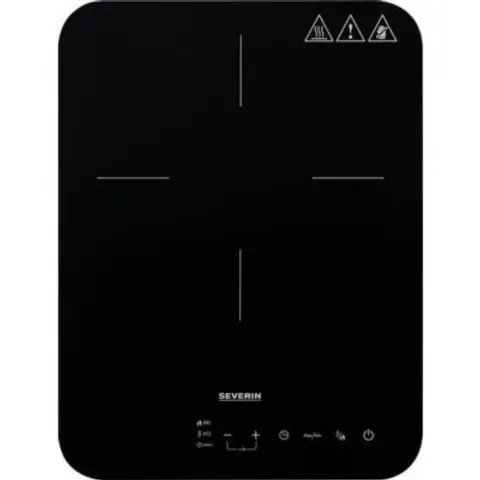 SEVERIN KP 1032 Induktionskochplatte schwarz – Bild 1