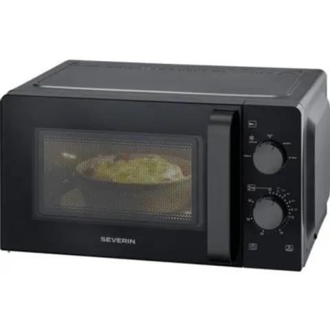 Severin 7580 Mikrowelle Schwarz – Bild 1