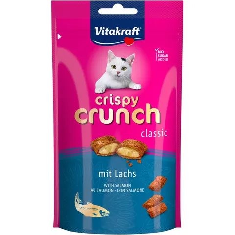 Vitakraft CRISPY CRUNCH AL SALMONE – immagine 1