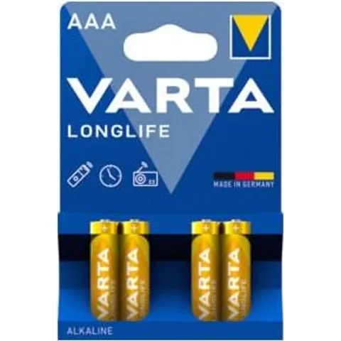 VARTA Longlife AAA Blister 4 – Bild 1
