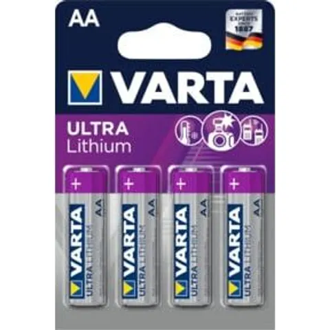 Varta Lithium Battery AA-Blister Card – image 1