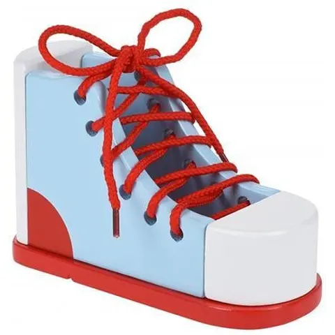 Goki Learn-to lace shoe – afbeelding 1