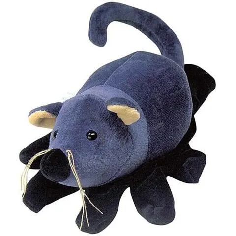 Beleduc Handpuppe Maus – blau – Bild 1