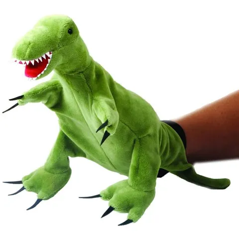 Beleduc Handpuppe T-Rex – gruen – Bild 1