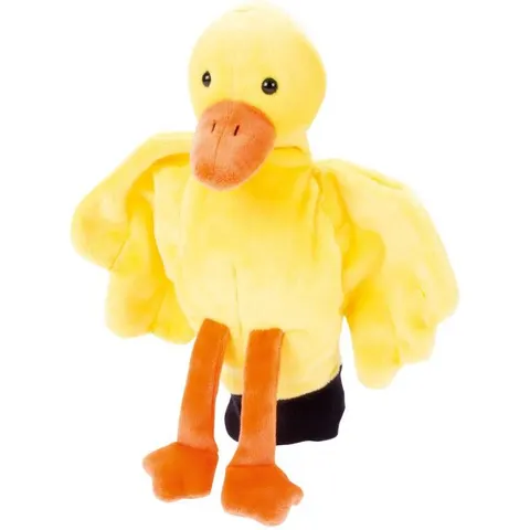 Beleduc Handpuppe Ente – gelb – Bild 1