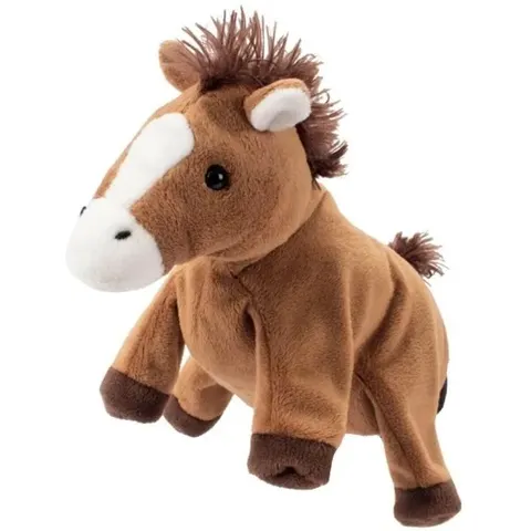 Beleduc Handpuppe Pferd – braun – Bild 1