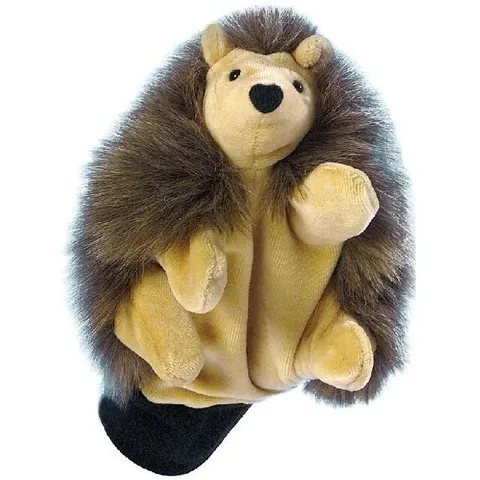 Beleduc Handpuppe Igel – braun – Bild 1