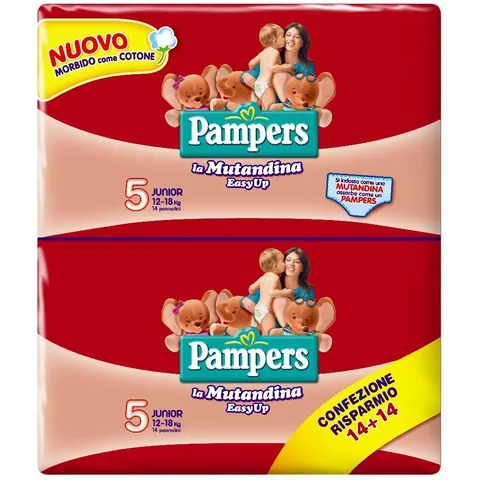 pampers Pannolino easy up junior 28 pezzi – immagine 1