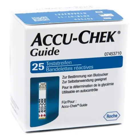 accu-chek Guide 25 Strisce Reattive – immagine 1
