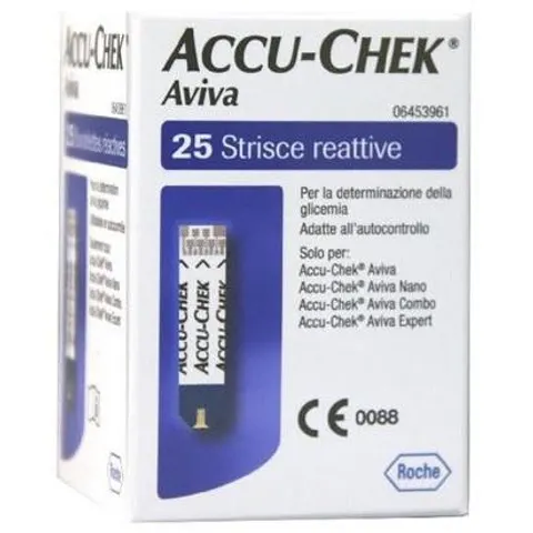 accu-chek aviva 25 Strisce – immagine 1