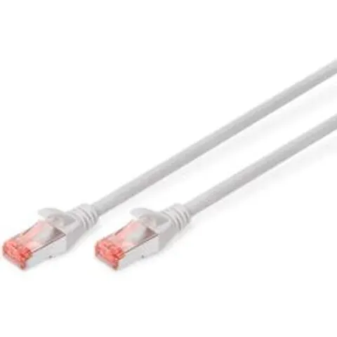 DIGITUS Patchkabel, Kat. 6, S/FTP, 20,0 m, grau – Bild 1